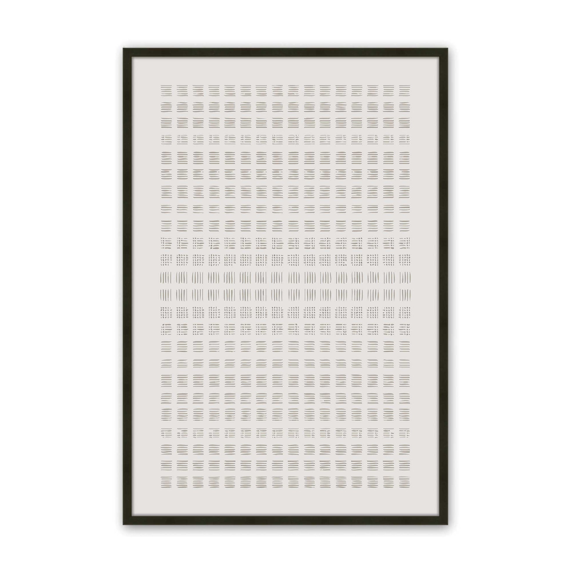 [Color:Satin Black], Picture of art in a Satin Black frame