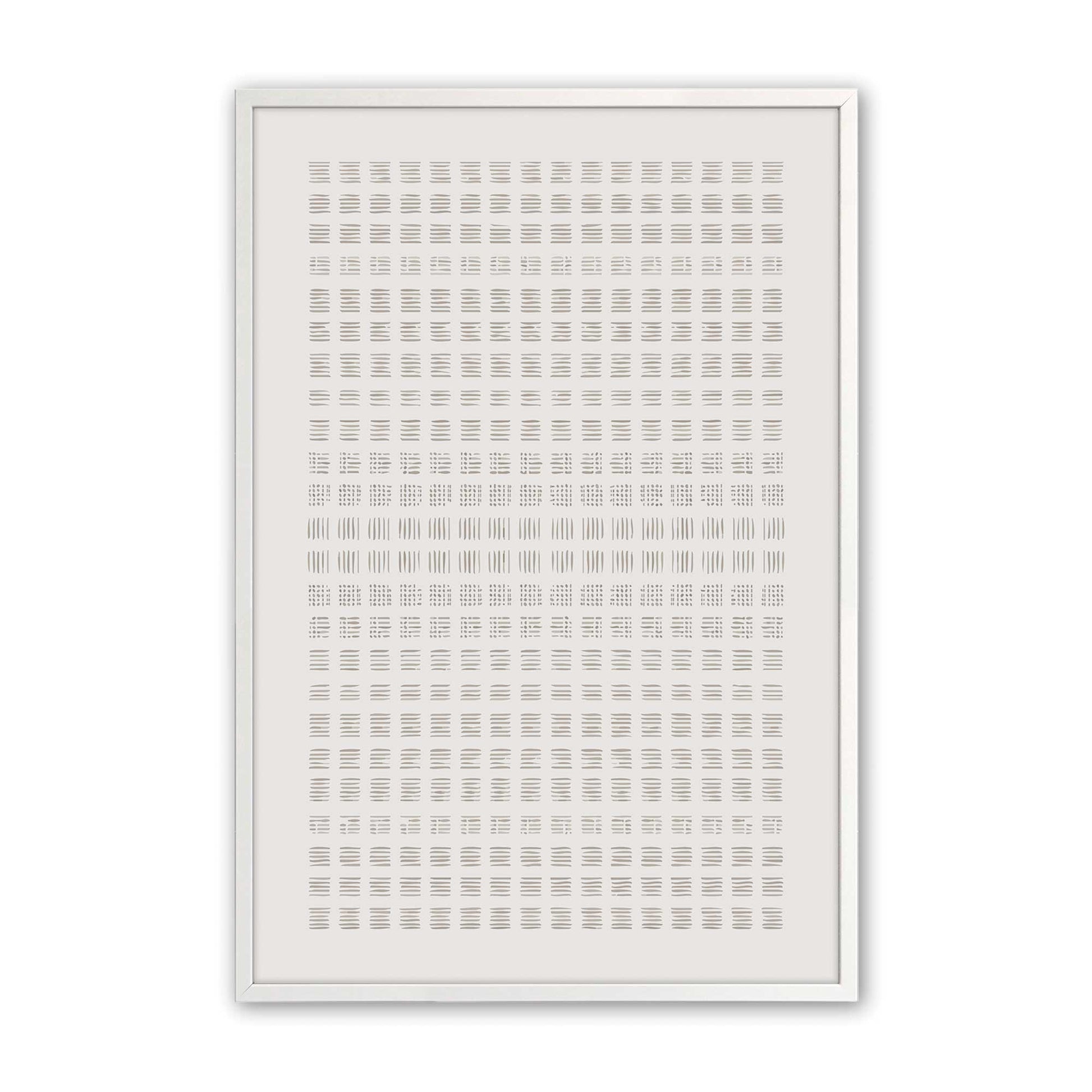 [Color:Opaque White], Picture of art in a Opaque White frame