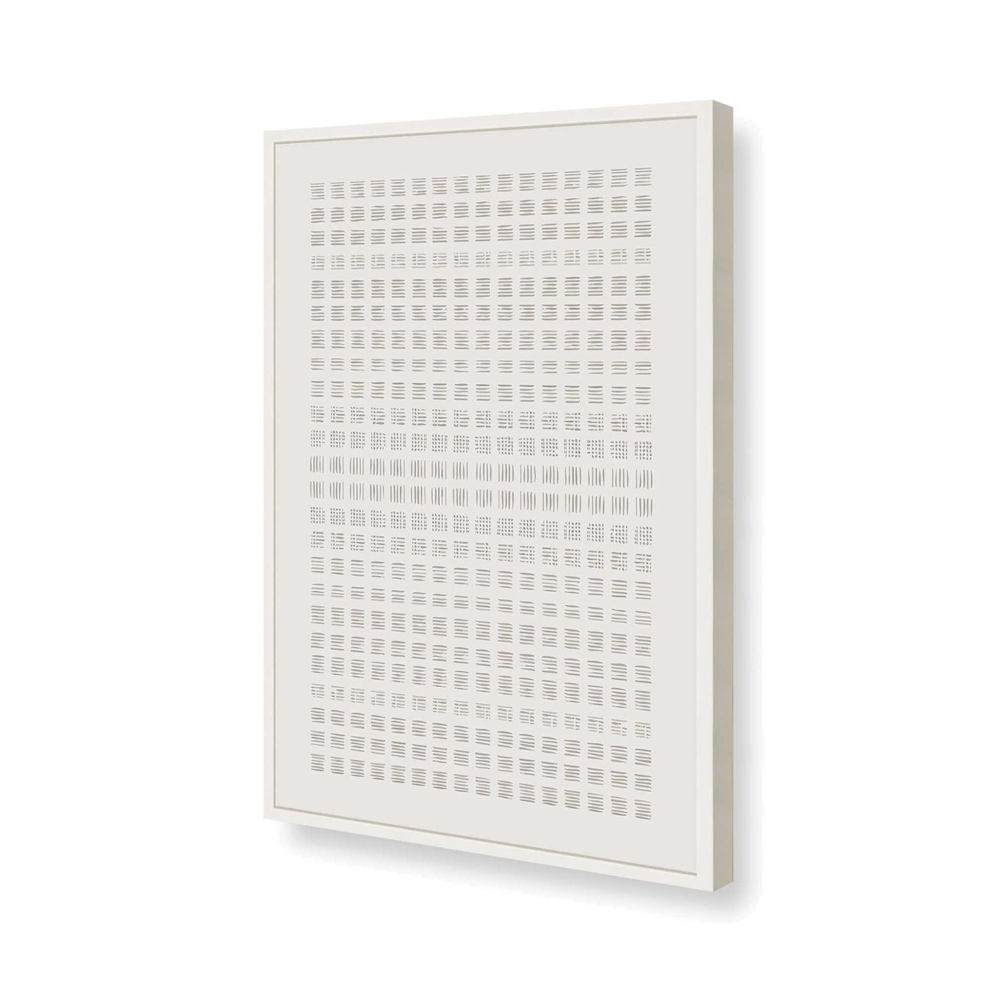[Color:Opaque White], Picture of art in a Opaque White frame of the corner