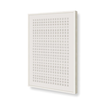[Color:Opaque White], Picture of art in a Opaque White frame of the corner