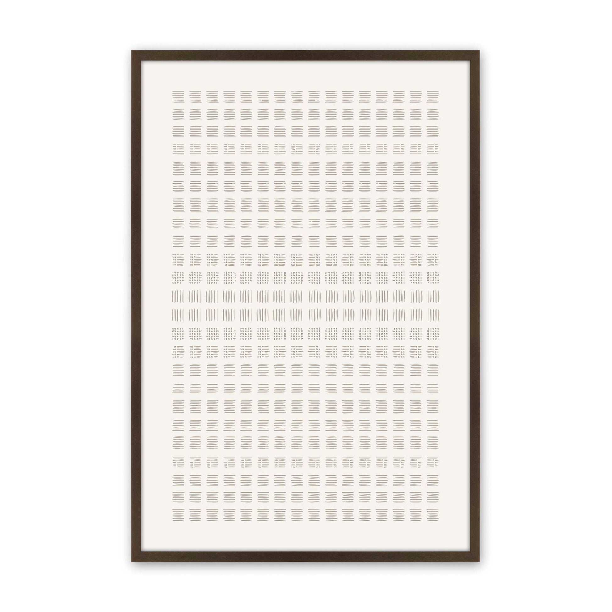 [Color:Brown], Picture of art in a Brown frame