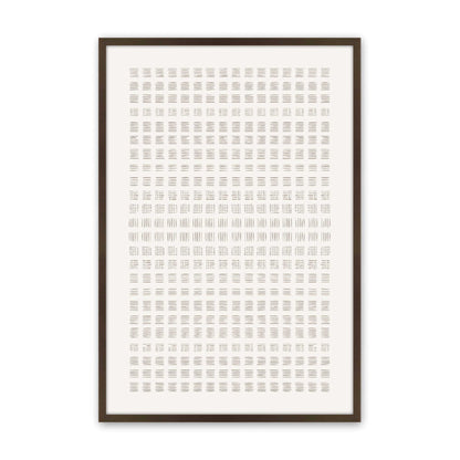 [Color:Brown], Picture of art in a Brown frame