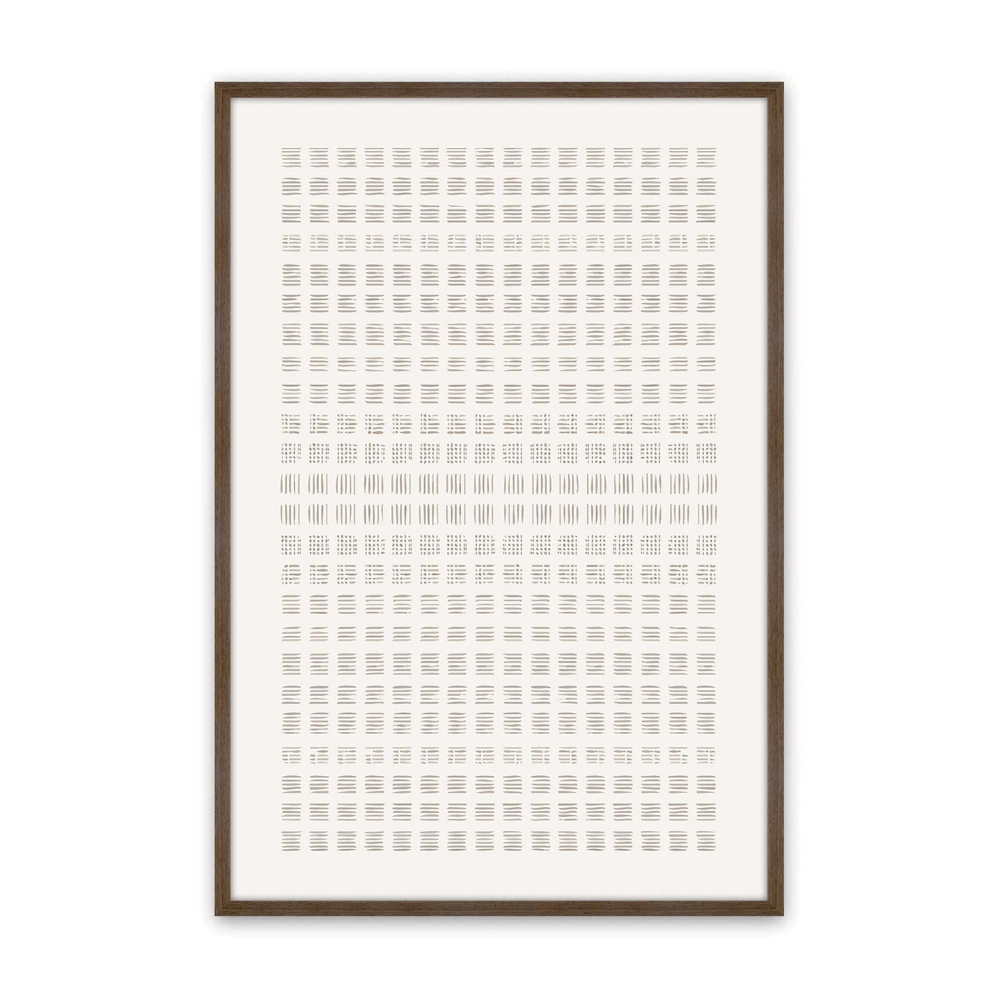 [Color:Walnut], Picture of art in a Walnut frame