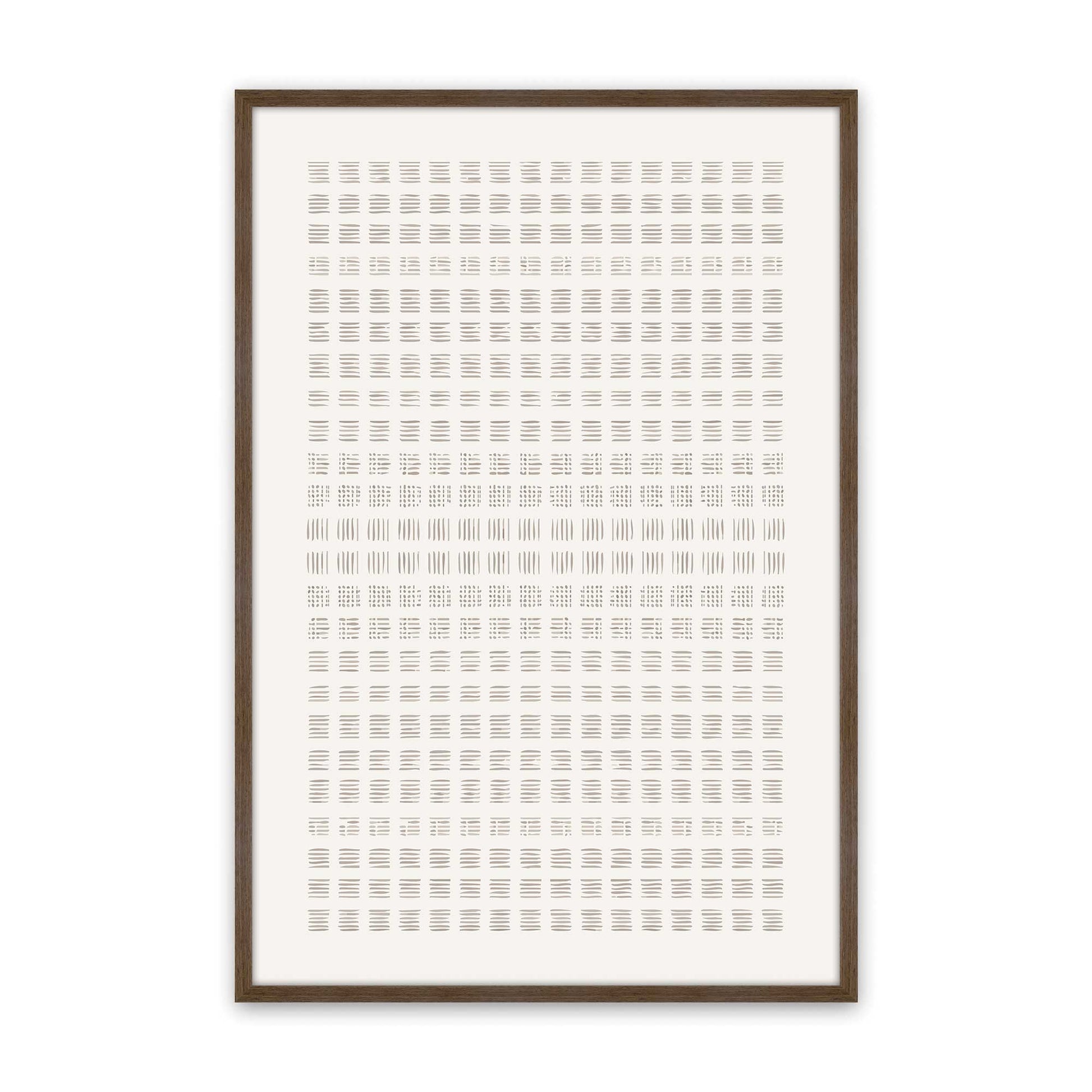 [Color:Walnut], Picture of art in a Walnut frame