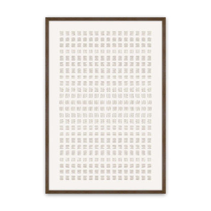 [Color:Walnut], Picture of art in a Walnut frame