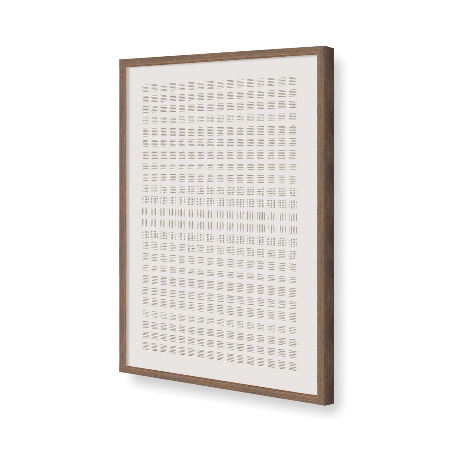 [Color:Walnut], Picture of art in a Walnut frame of the corner
