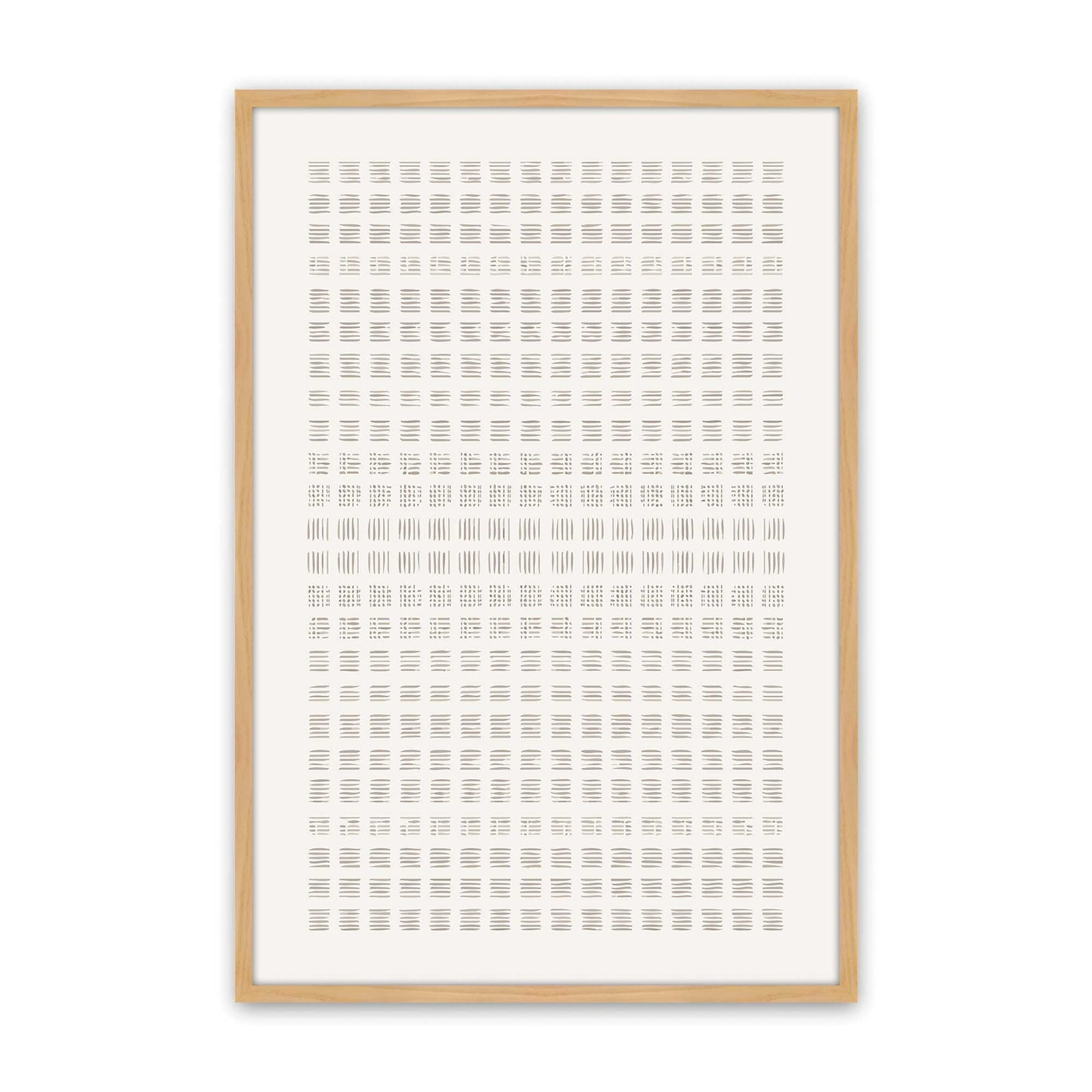 [Color:American Maple], Picture of art in a American Maple frame