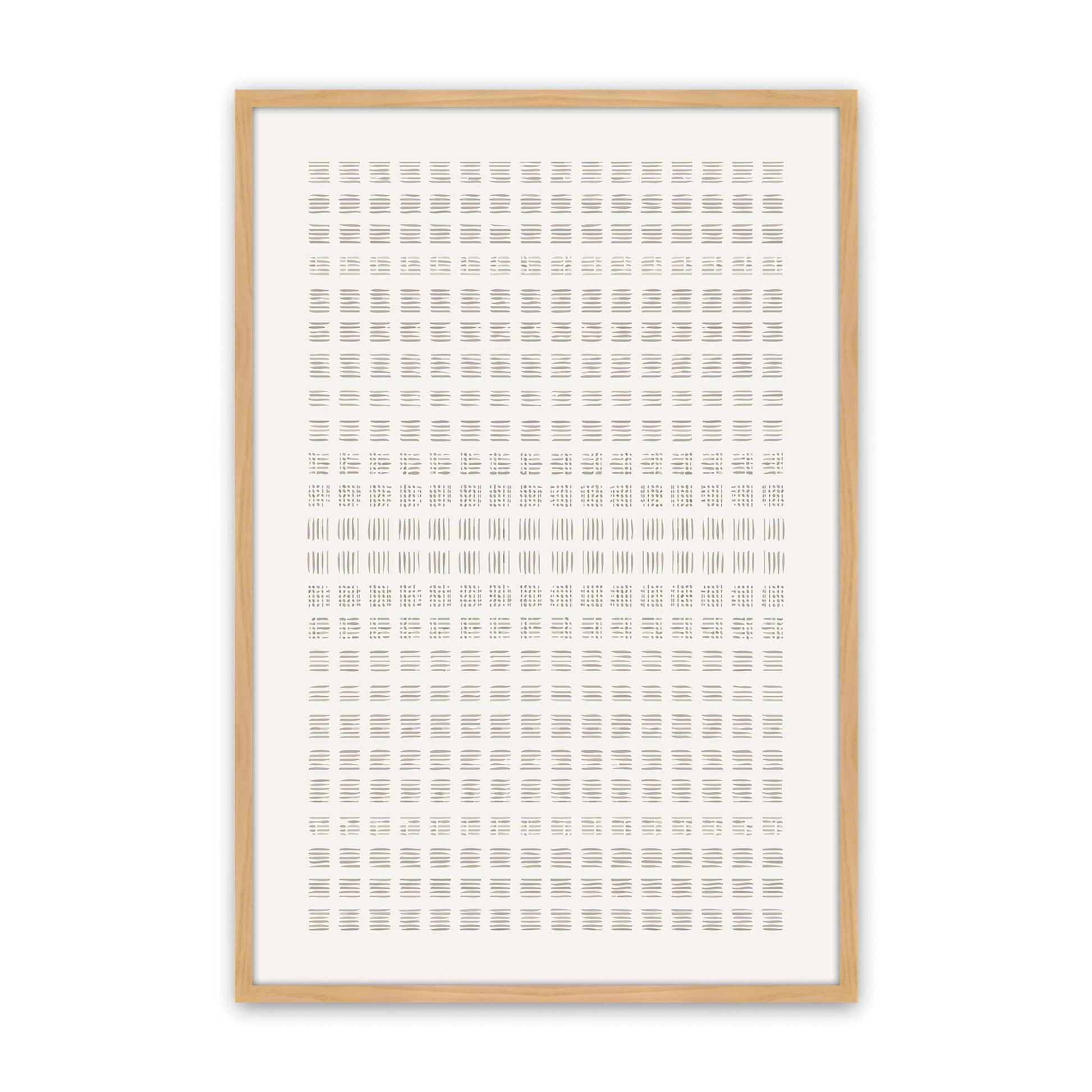 [Color:American Maple], Picture of art in a American Maple frame
