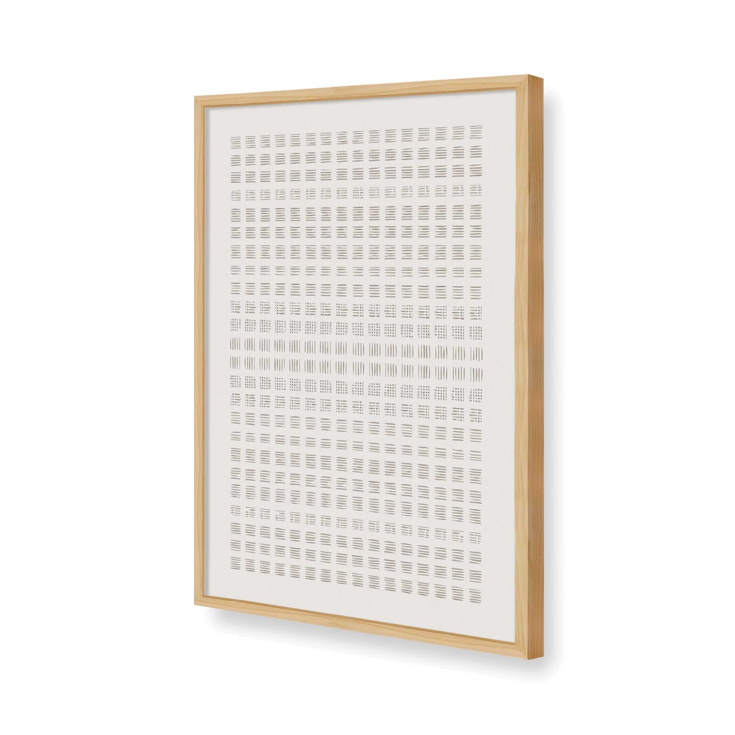 [Color:American Maple], Picture of art in a American Maple frame of the corner