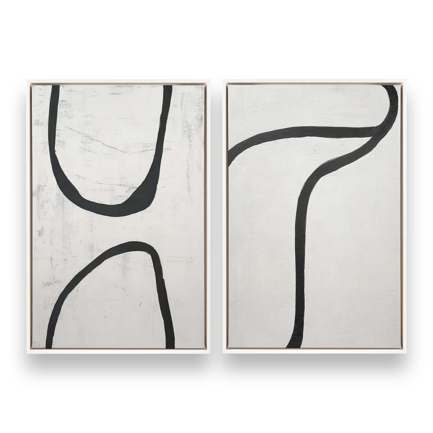 [Color:Opaque White], Picture of art in a White frame