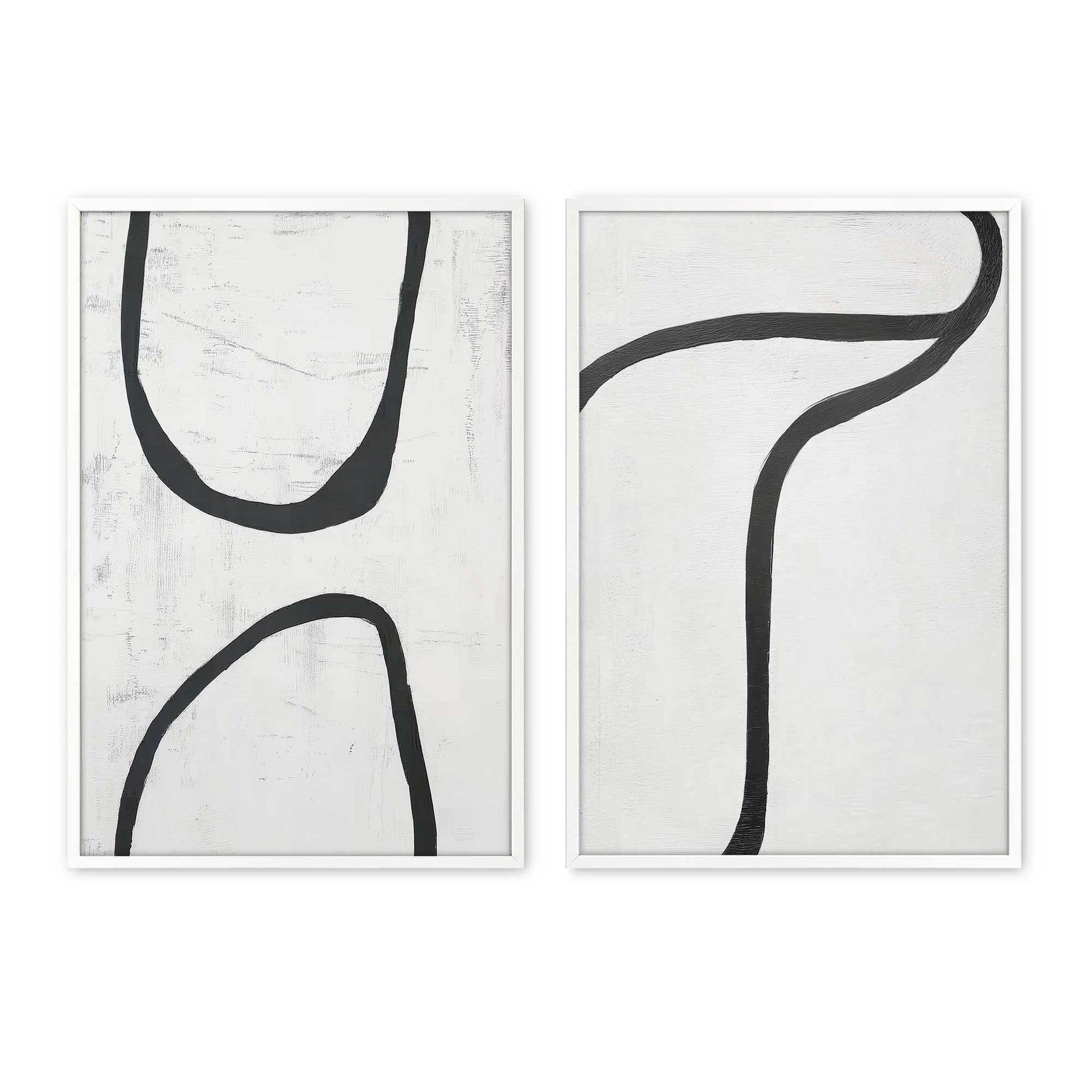 [Color:Opaque White], Picture of art in a Opaque White frame