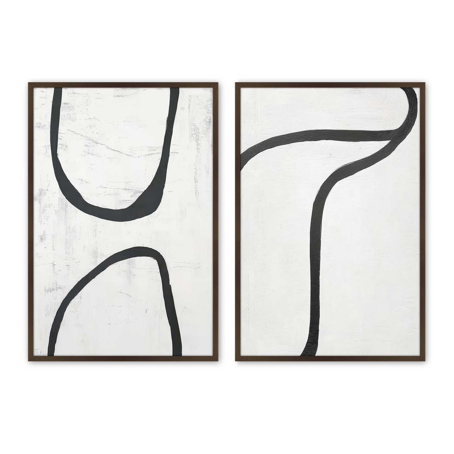 [Color:Belvinder Brown], Picture of art in a Belvinder Brown frame