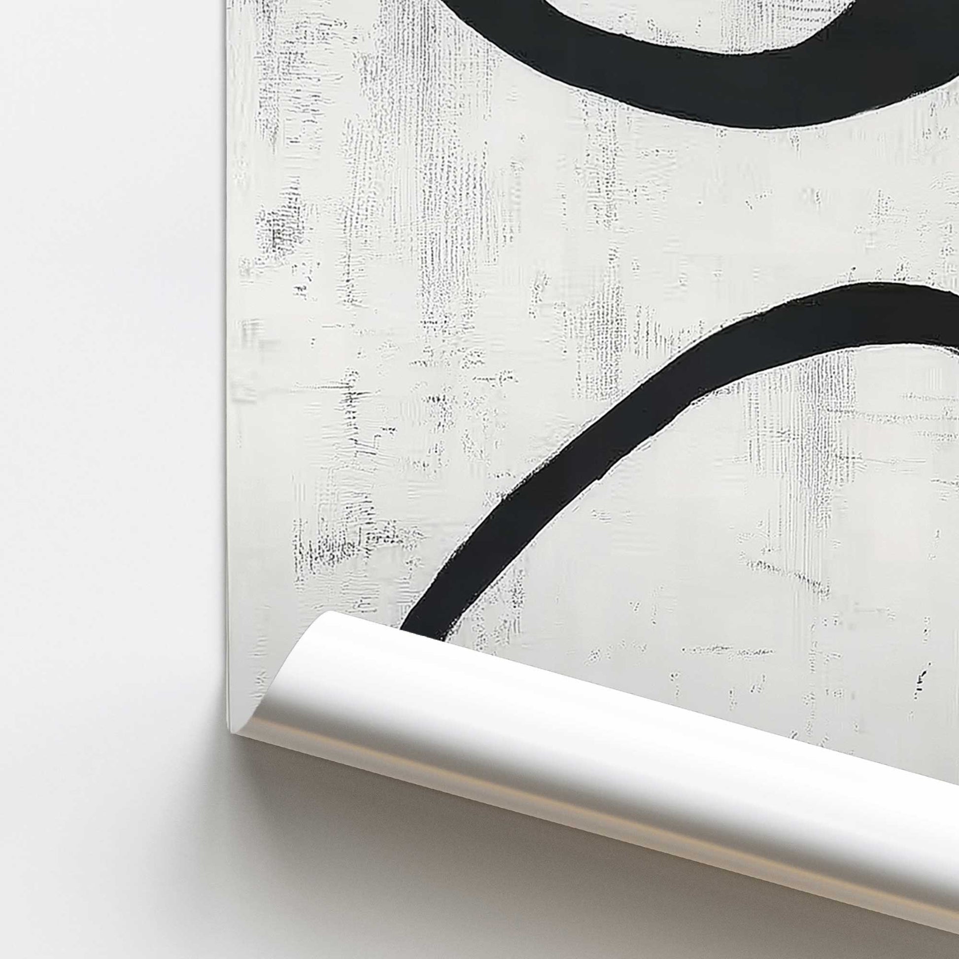 [color:Rolled Print], Picture of close up of art
