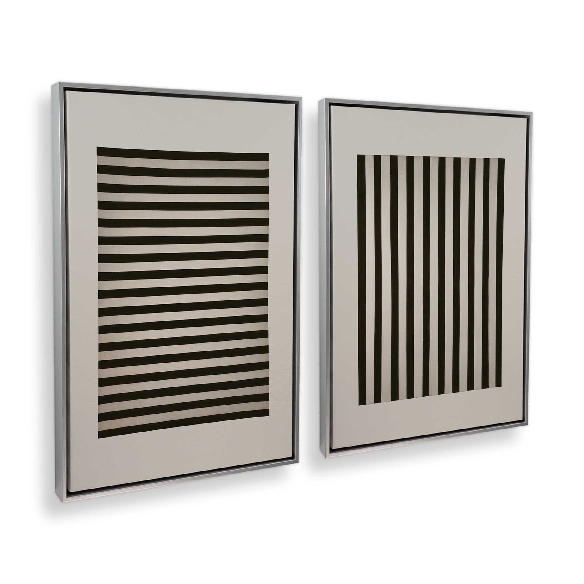 [Color:Polished Chrome], Picture of art in a Polished Chrome frame at an angle