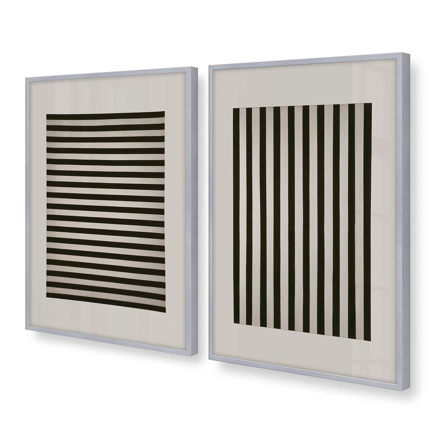 [Color:Polished Chrome], Picture of art in a Polished Chrome frame at an angle