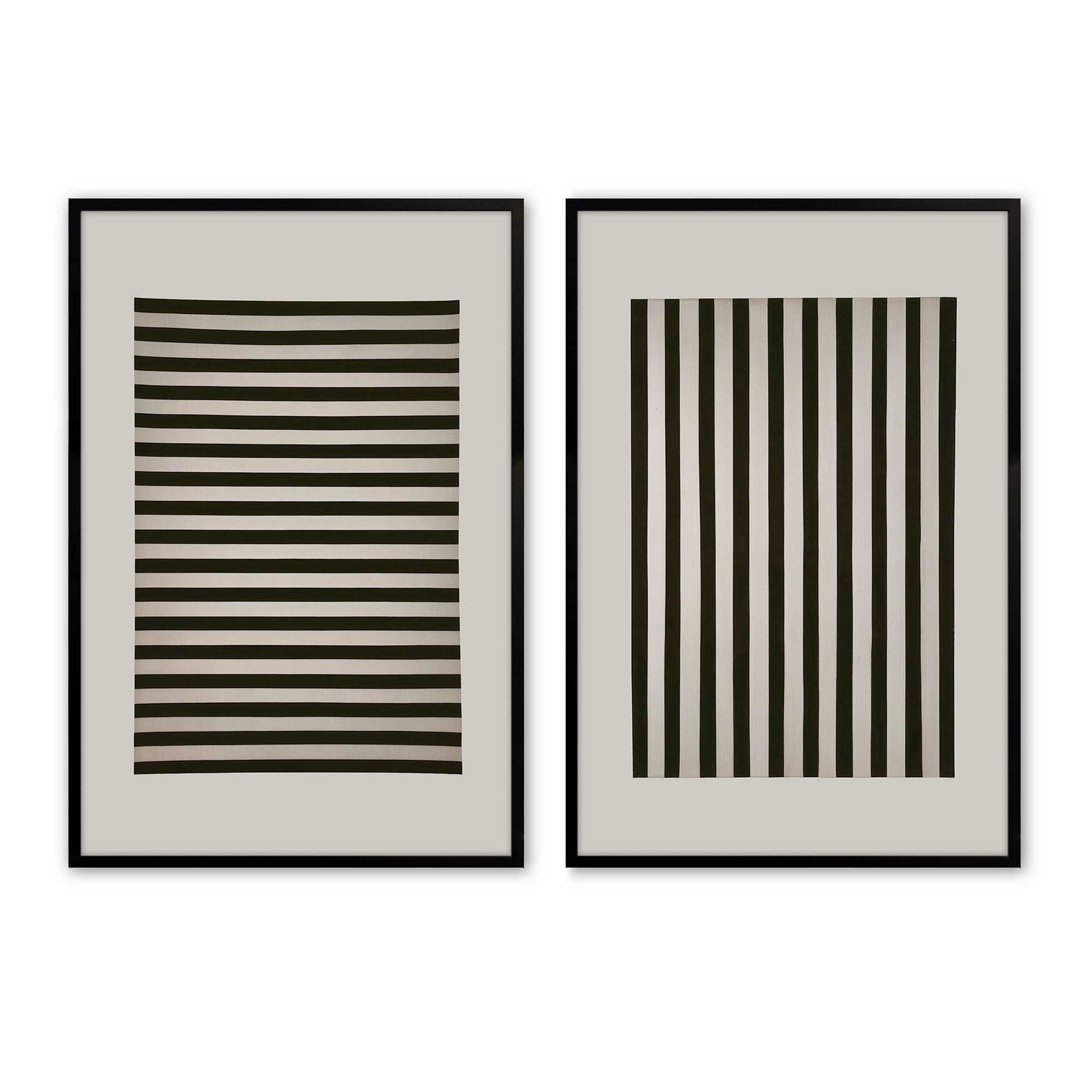 [Color:Satin Black], Picture of art in a Satin Black frame