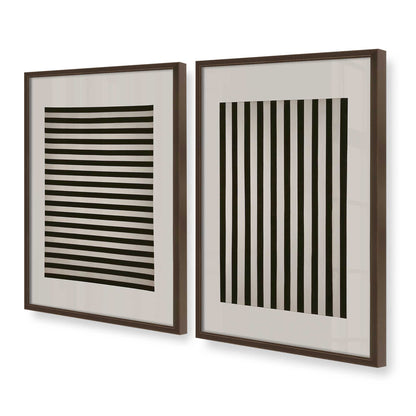 [Color:Belvinder Brown], Picture of art in a Belvinder Brown frame at an angle