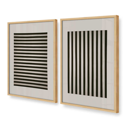 [Color:American Maple], Picture of art in a American Maple frame at an angle