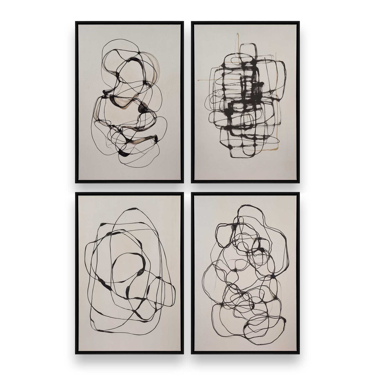 [Color:Satin Black], Picture of art in a Satin Black frame