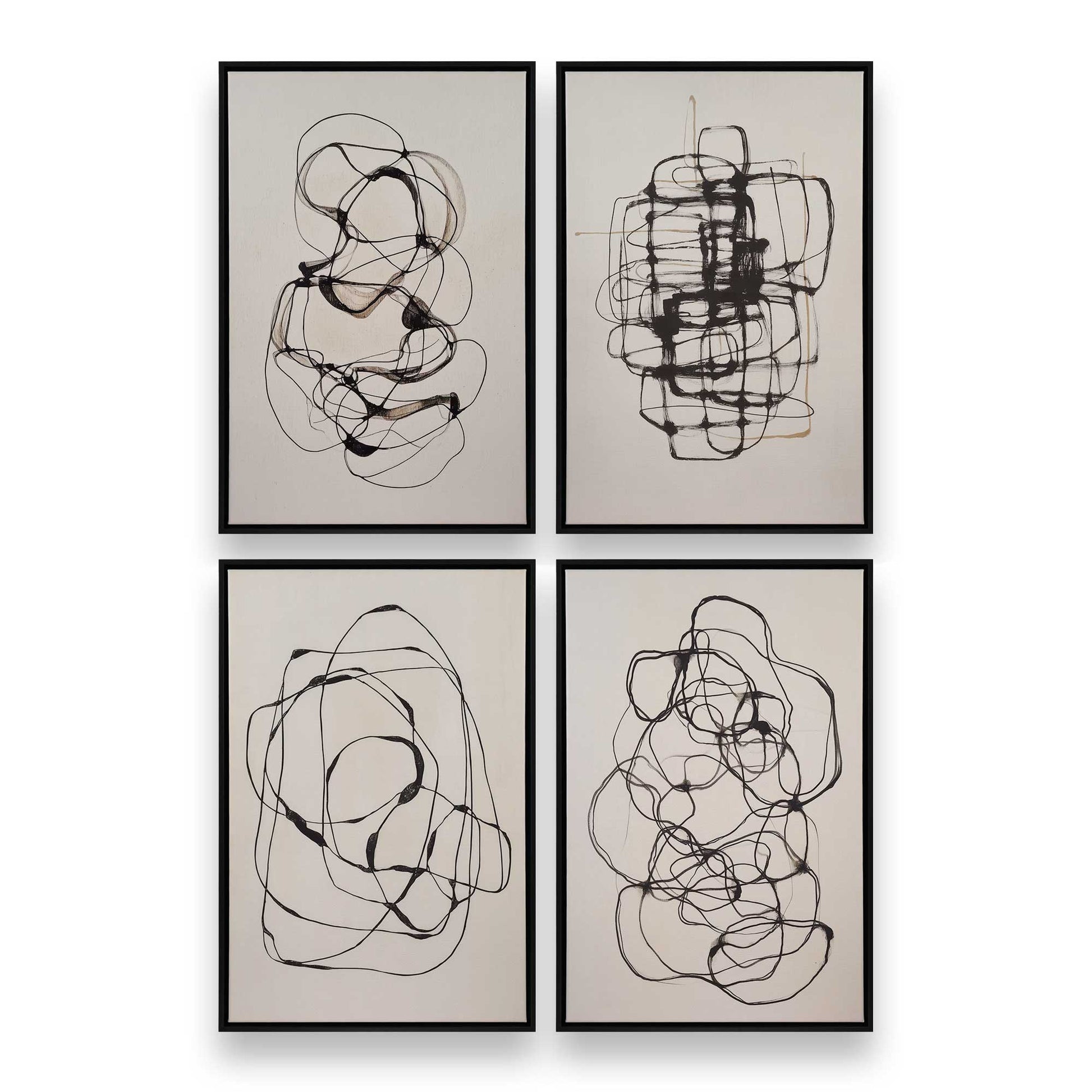 [Color:Satin Black], Picture of art in a Satin Black frame