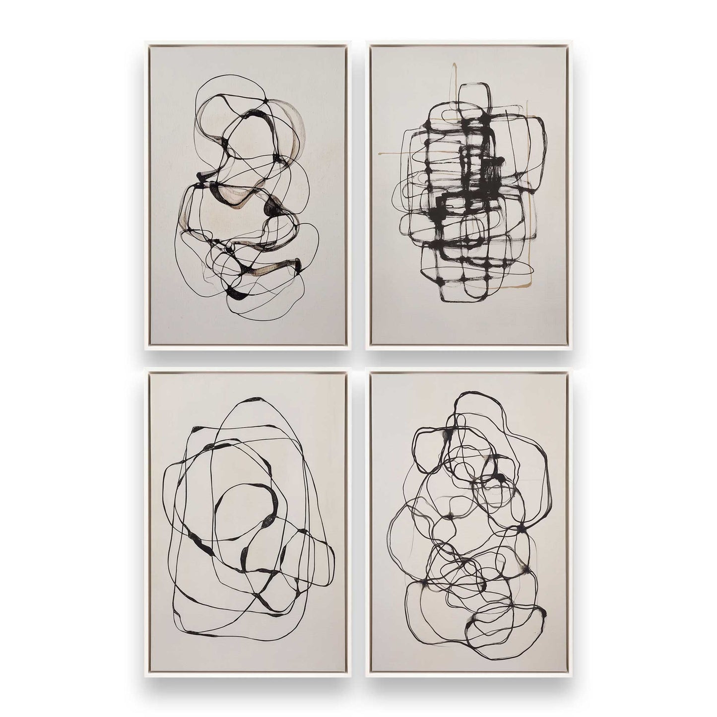 [Color:Opaque White], Picture of art in a White frame