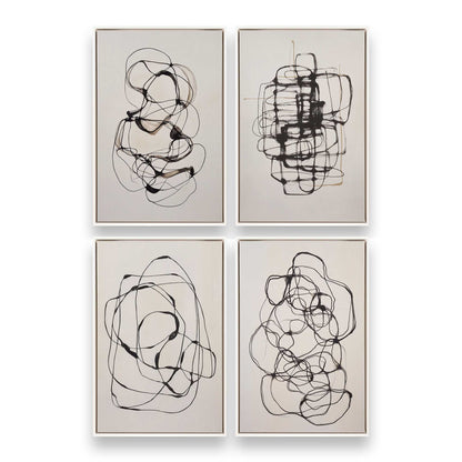 [Color:Opaque White], Picture of art in a White frame
