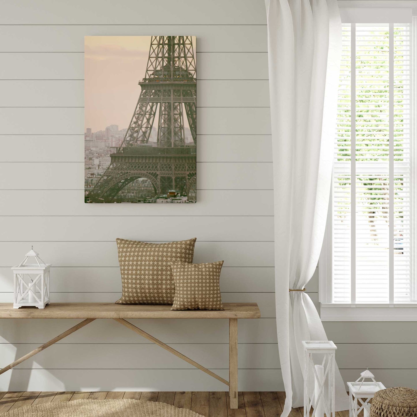 Madame Eiffel on Canvas