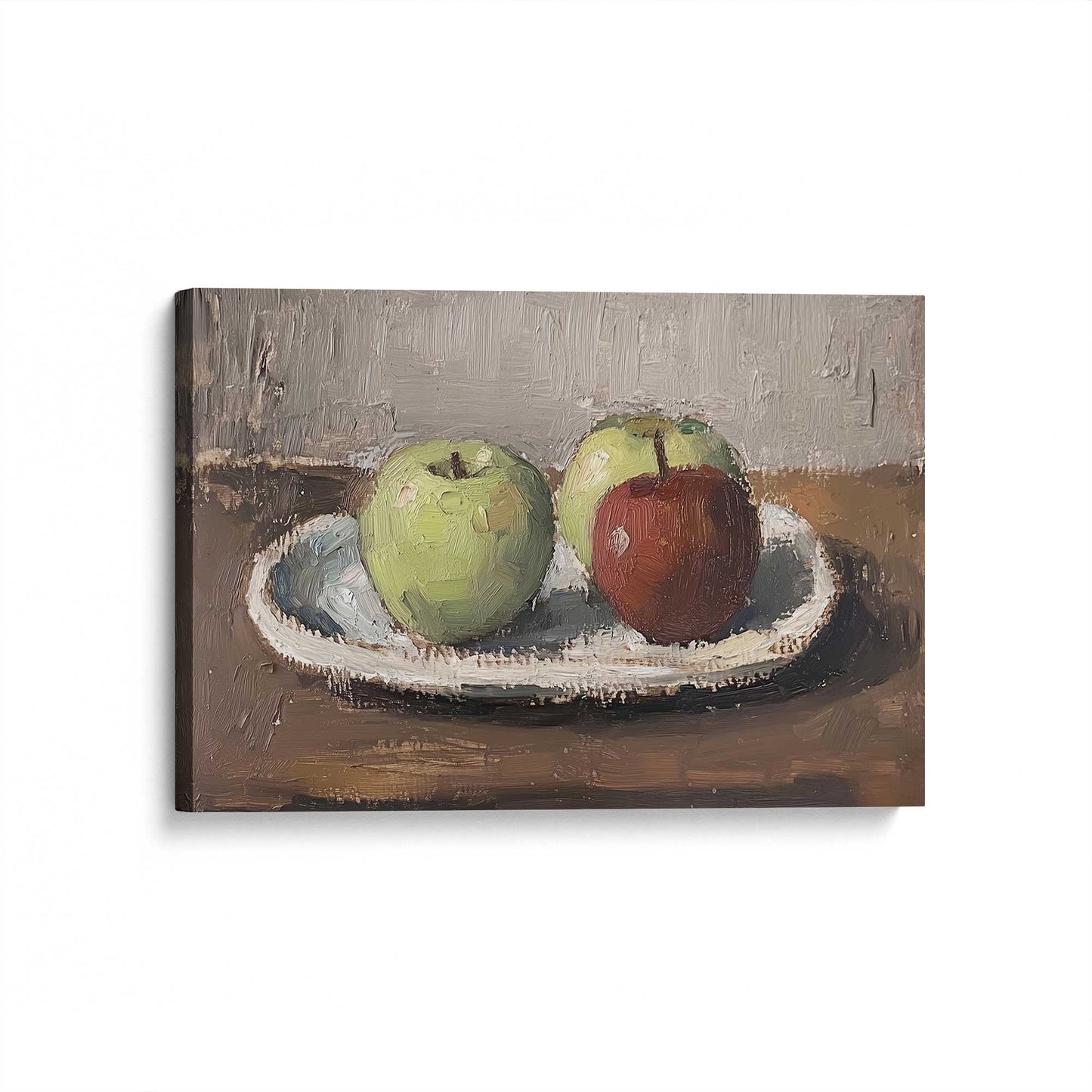 [Color:Stretched Canvas], Picture of art at an angle