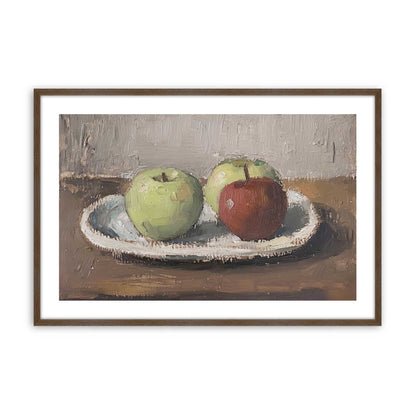 [Color:Walnut], Picture of art in a Walnut frame