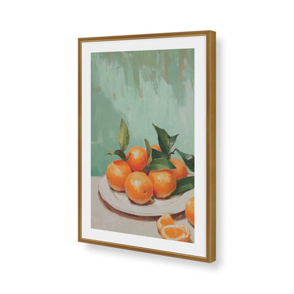 [Color:Polished Gold], Picture of art in a Polished Gold frame of the corner