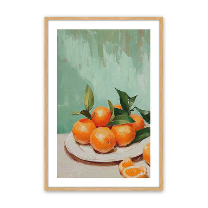 [Color:American Maple], Picture of art in a American Maple frame