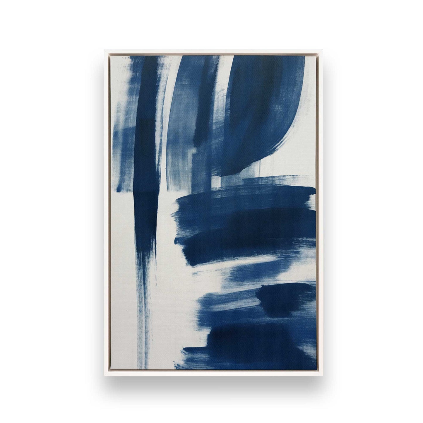 [Color:Opaque White], Picture of art in a White frame