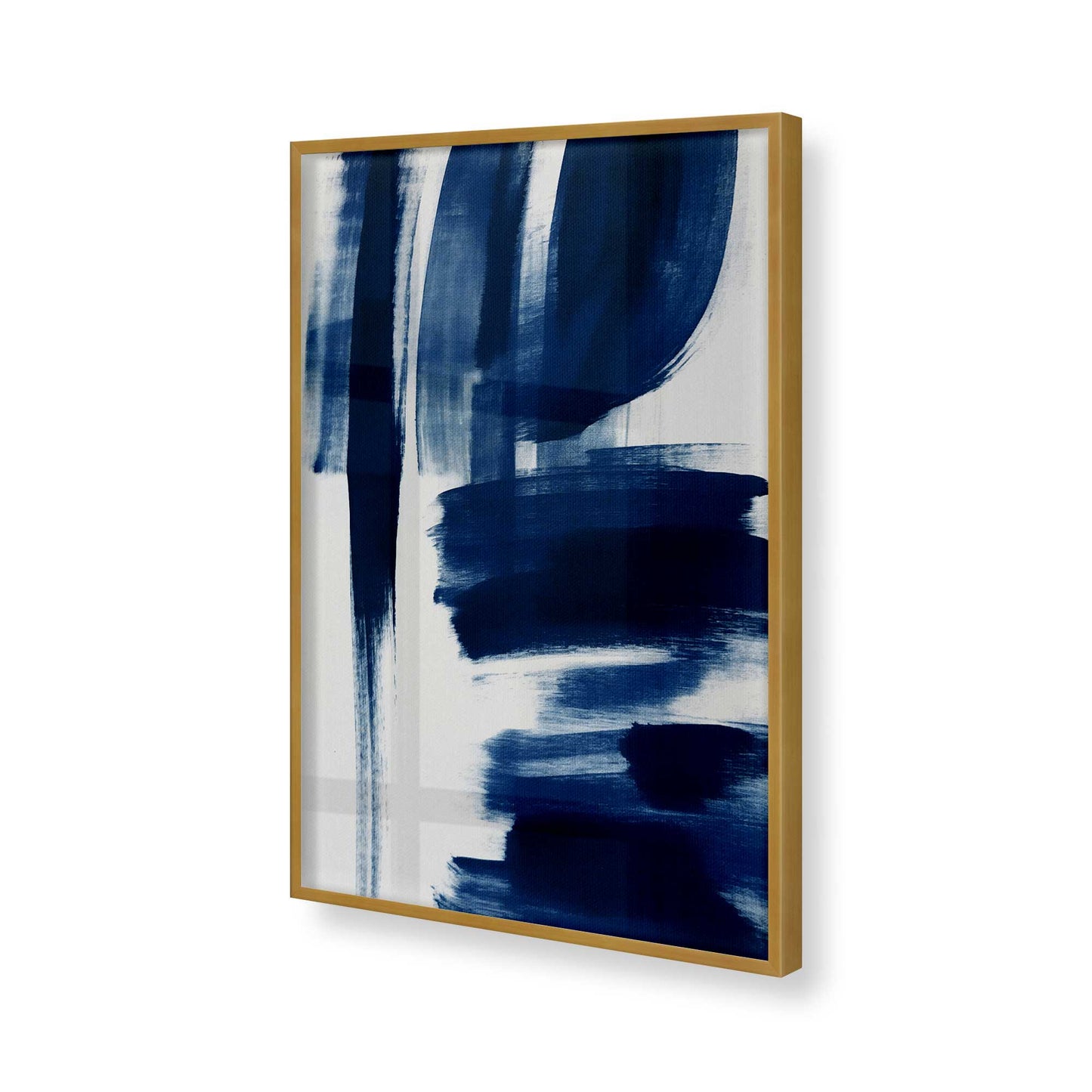 [Color:Polished Gold], Picture of art in a Polished Gold frame of the corner