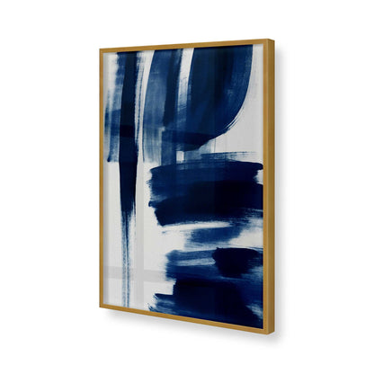 [Color:Polished Gold], Picture of art in a Polished Gold frame of the corner