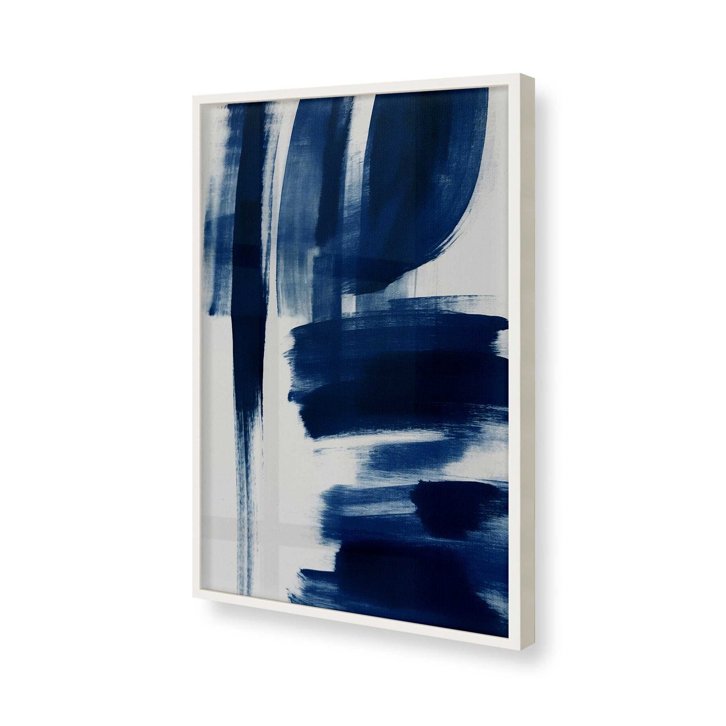 [Color:Opaque White], Picture of art in a Opaque White frame of the corner