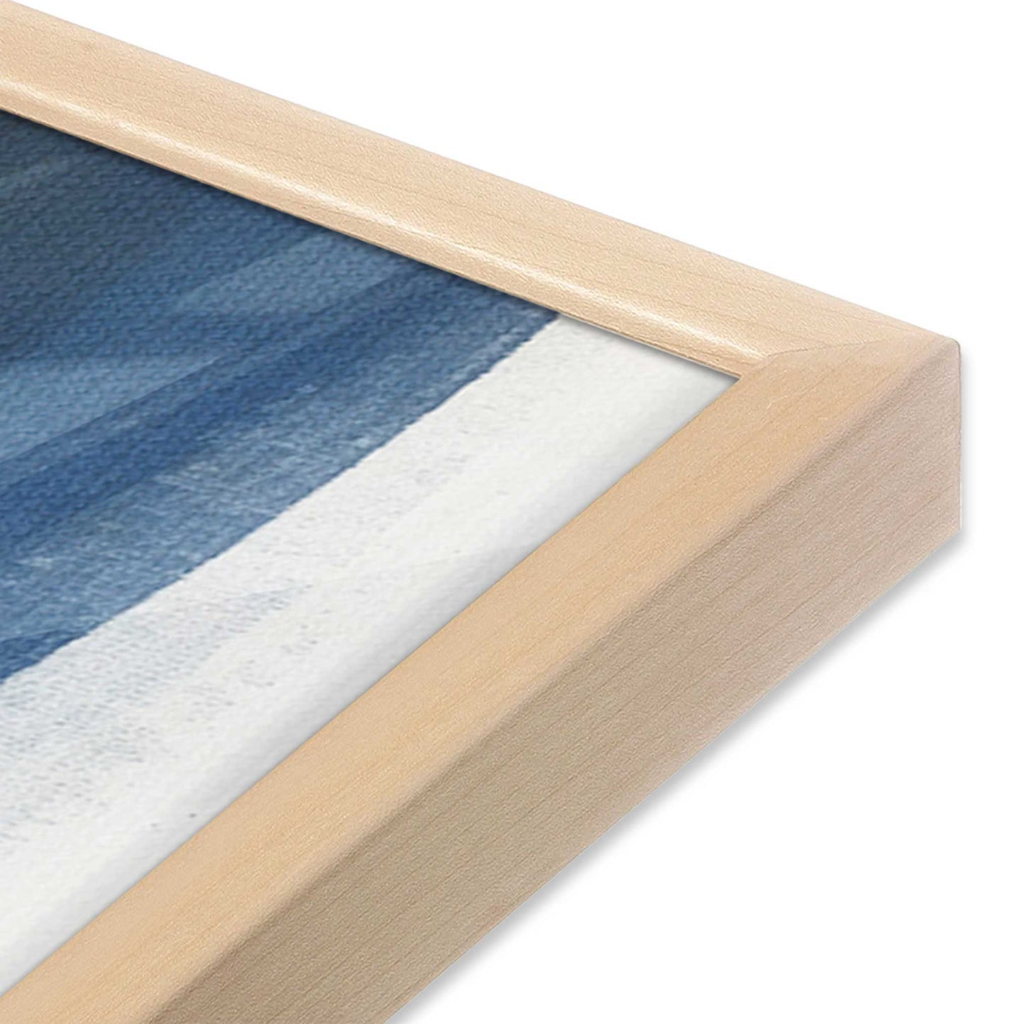 [Color:Raw Maple], Picture of art in a Raw Maple frame at an angle