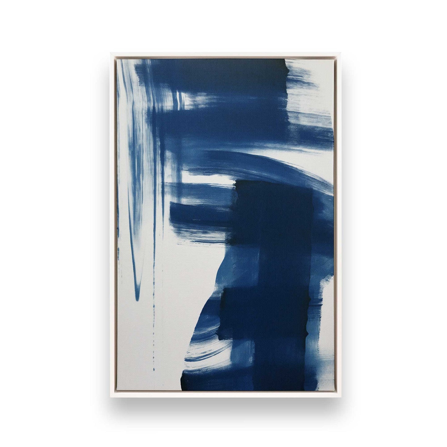 [Color:Opaque White], Picture of art in a White frame