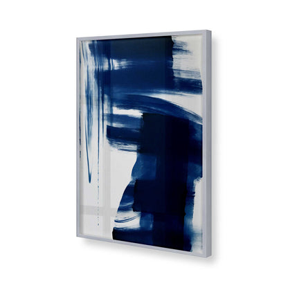 [Color:Polished Chrome], Picture of art in a Polished Chrome frame of the corner