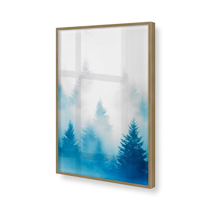 [Color:Brushed Gold], Picture of art in a Brushed Gold frame of the corner