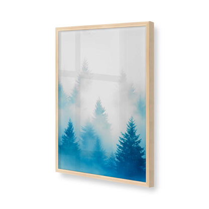 [Color:Raw Maple], Picture of art in a Raw Maple frame of the corner