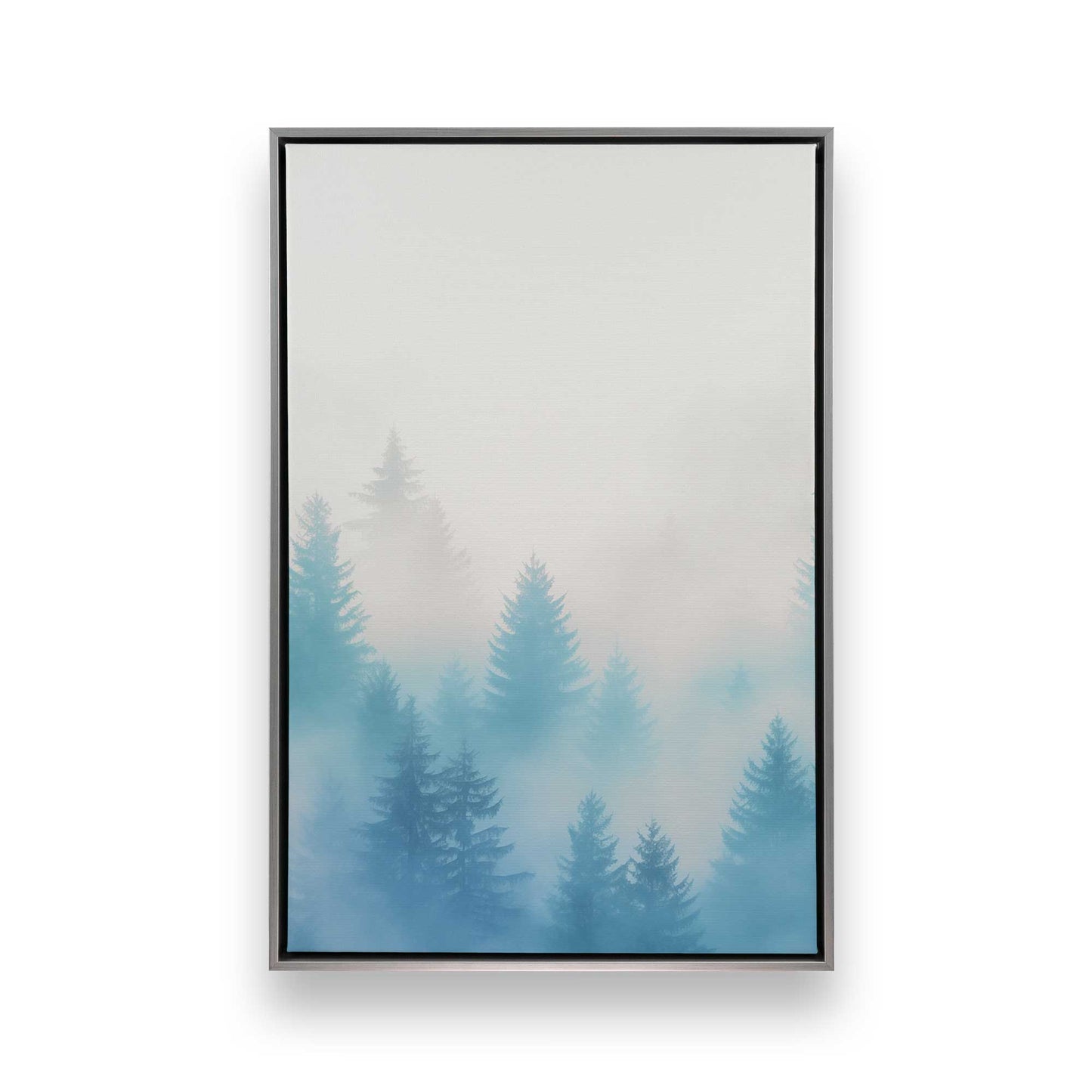 [Color:Opaque White], Picture of art in a White frame