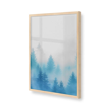 [Color:Raw Maple], Picture of art in a Raw Maple frame of the corner