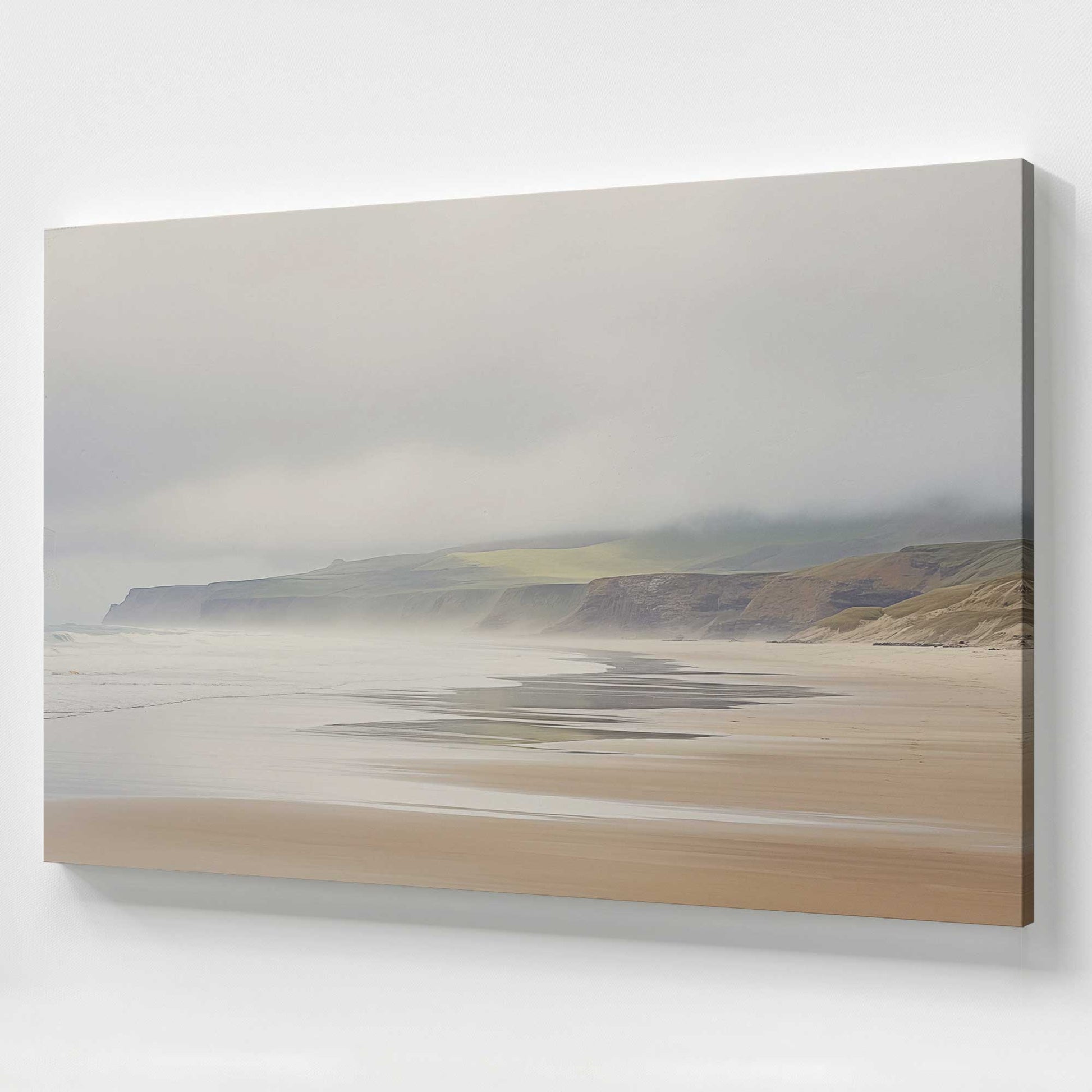 [Color:Stretched Canvas], Picture of art at an angle