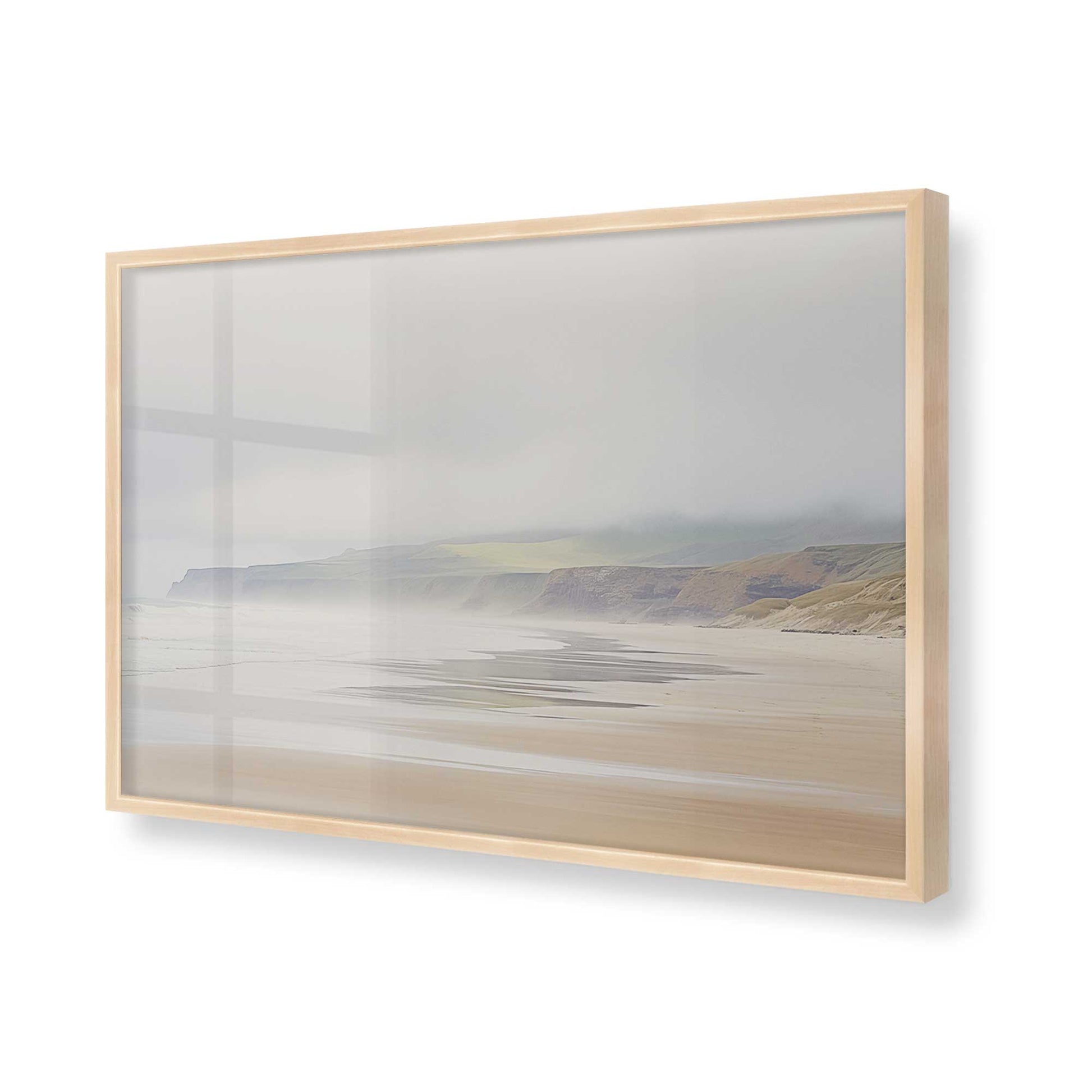 [Color:Raw Maple], Picture of art in a Raw Maple frame of the corner