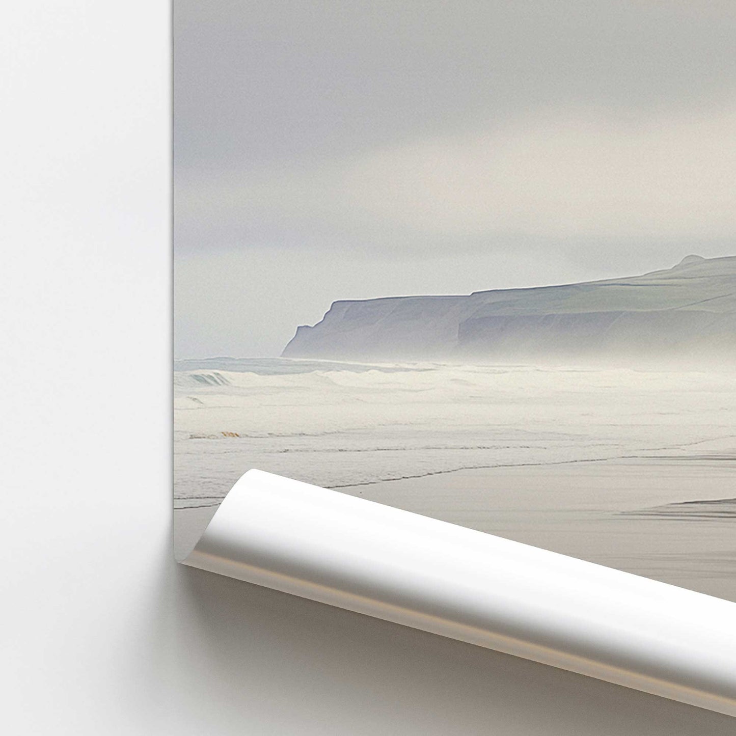 Misty Shores Promotional Rolled Print