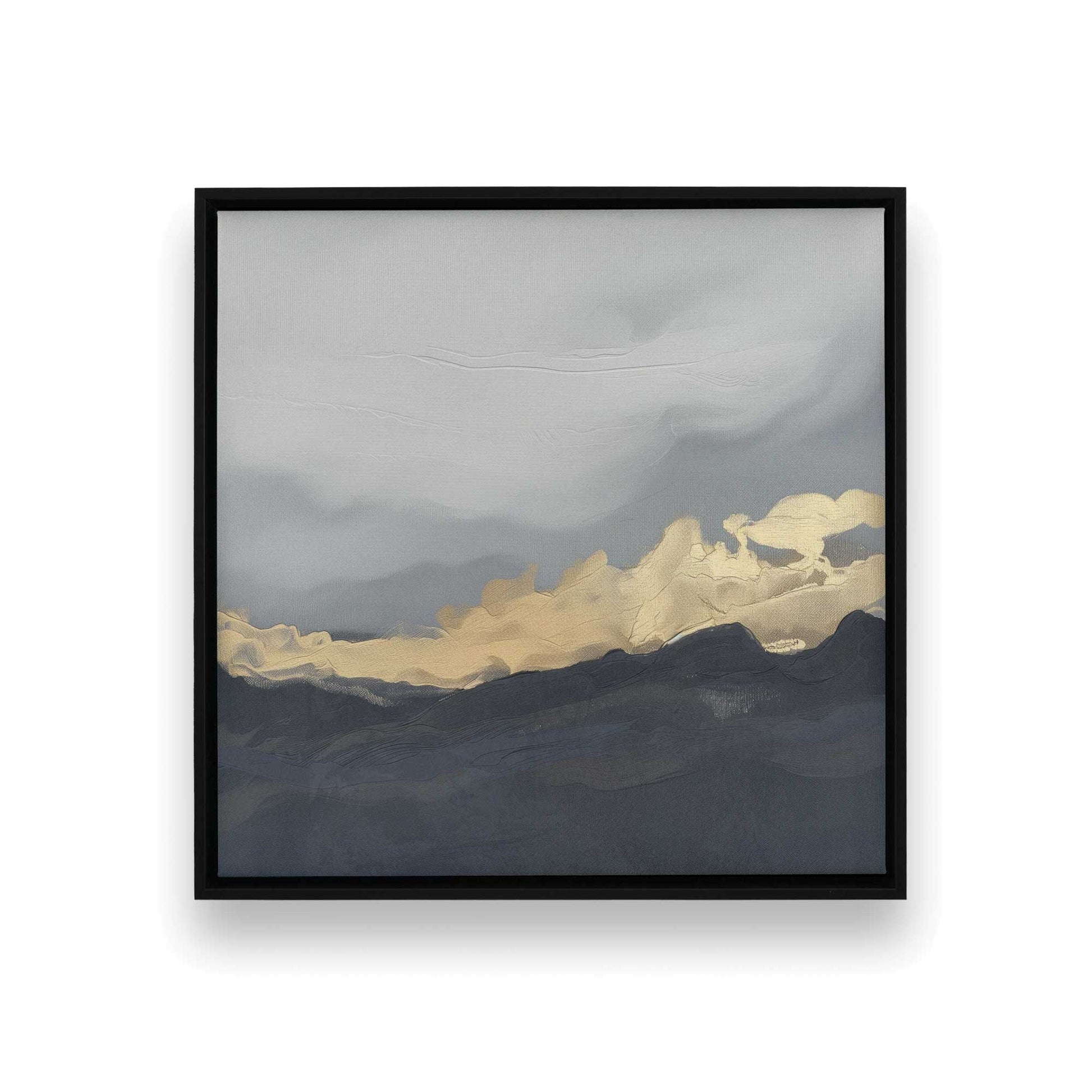 [Color:Satin Black], Picture of art in a Satin Black frame