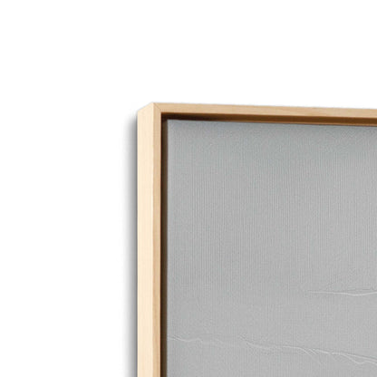 [Color:American Maple], Picture of art in a American Maple frame at an angle