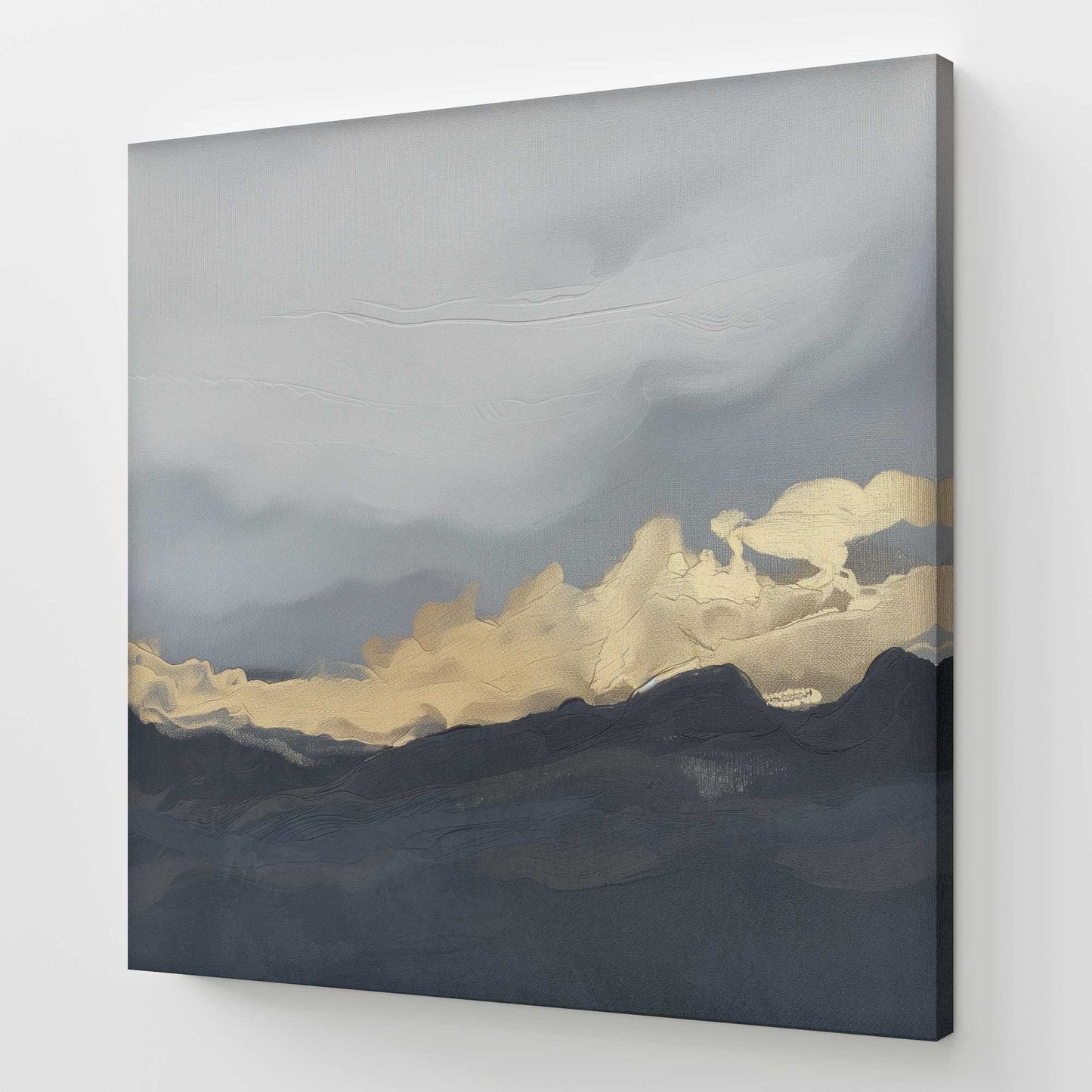 [Color:Stretched Canvas], Picture of art at an angle