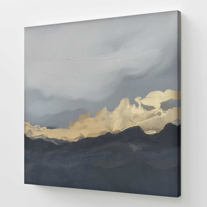 [Color:Stretched Canvas], Picture of art at an angle