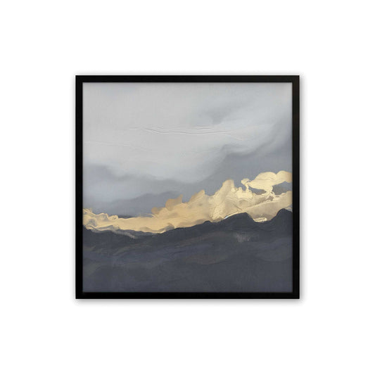 [Color:Satin Black], Picture of art in a Satin Black frame